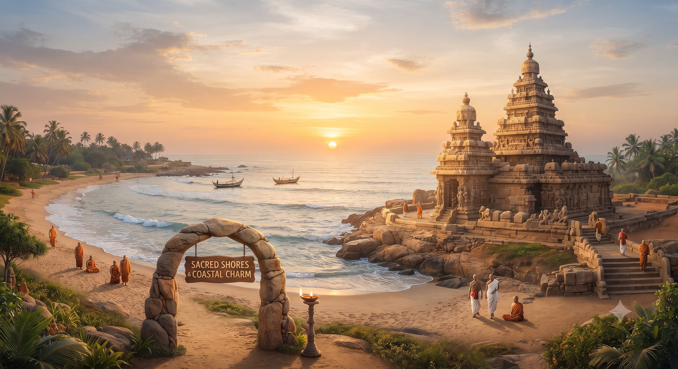 Sacred Shores & Coastal Charm